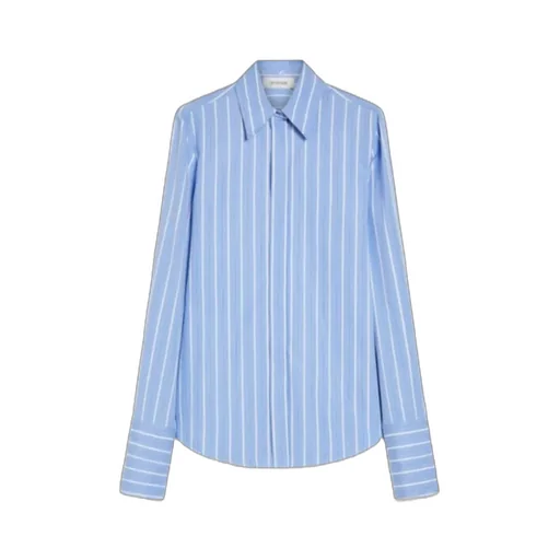 Striped Button-Up Shirt