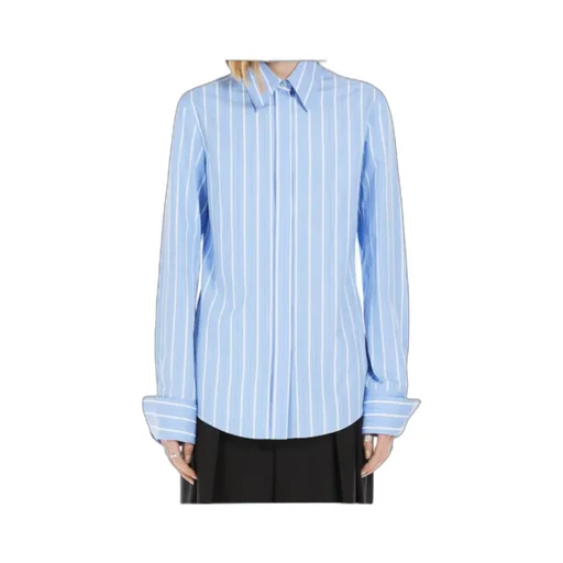 Striped Button-Up Shirt