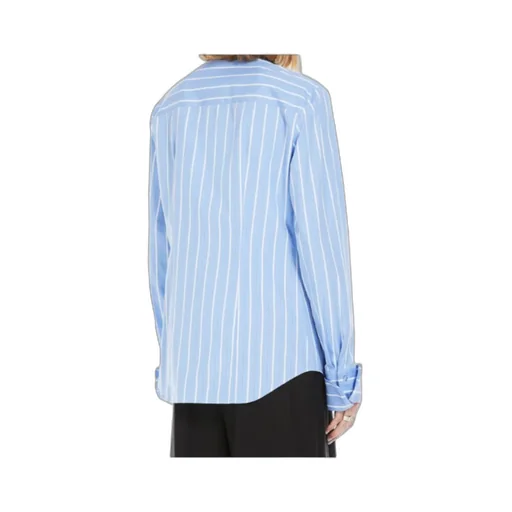 Striped Button-Up Shirt