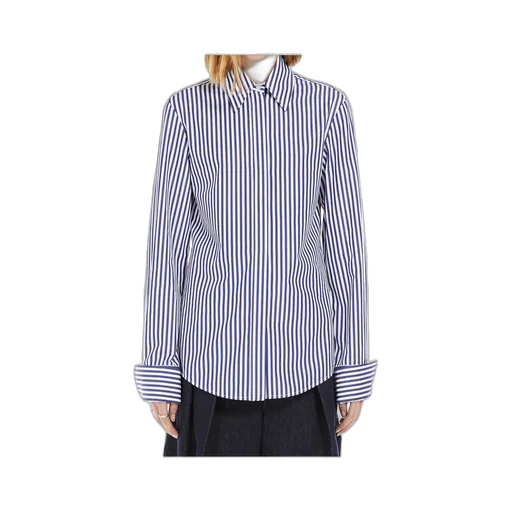 Striped Button-Up Shirt