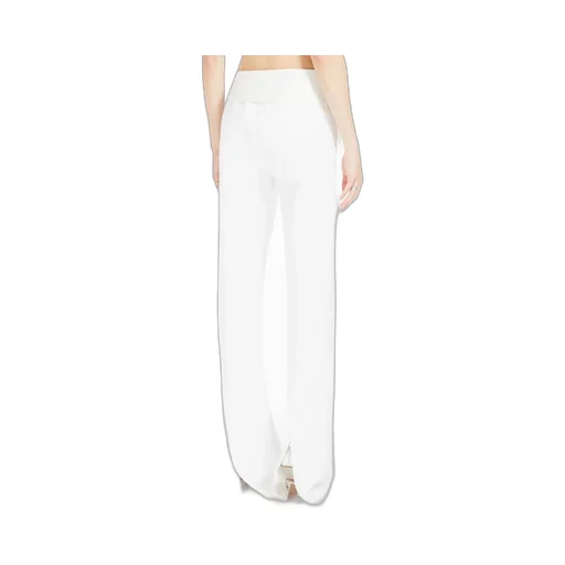 Abbono Pleat Detailed Straight Leg Trousers