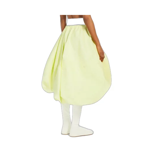 Asymmetric Cotton Skirt