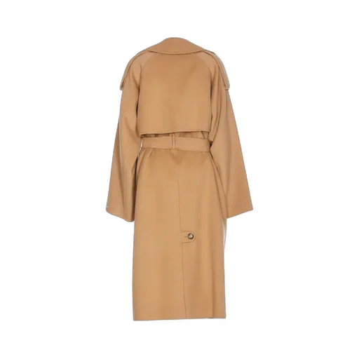 Belted Long-Sleeved Coat