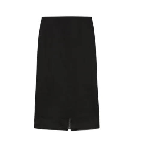 Zip Detailed High Waist Skirt