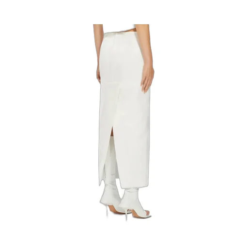 Zip Detailed High Waist Skirt
