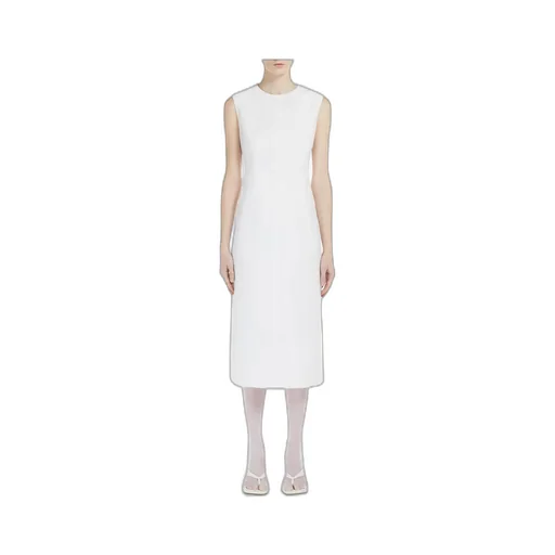 Crewneck Sleeveless Dress