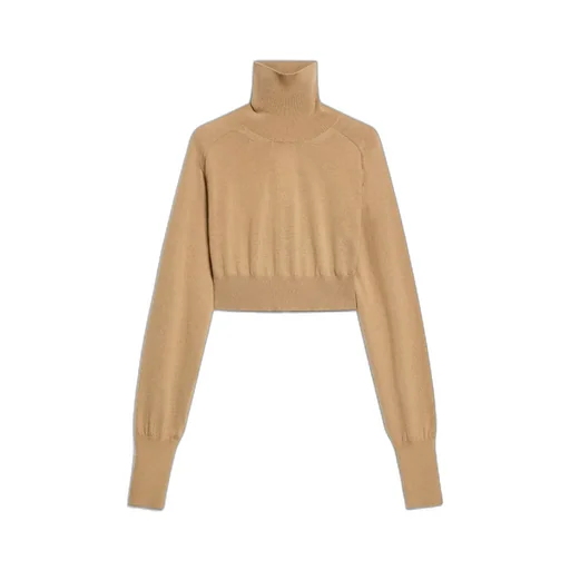 High Neck Long-Sleeved Jumper
