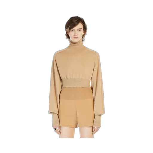 High Neck Long-Sleeved Jumper
