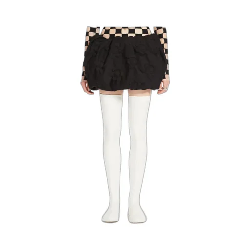 Ruched Puffball Skirt