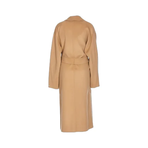 Belted Long-Sleeved Coat