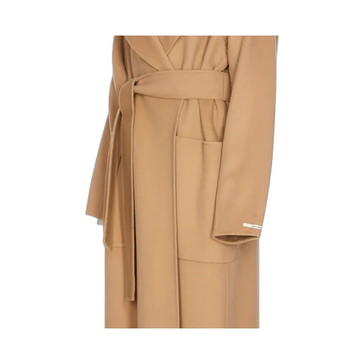 Belted Long-Sleeved Coat