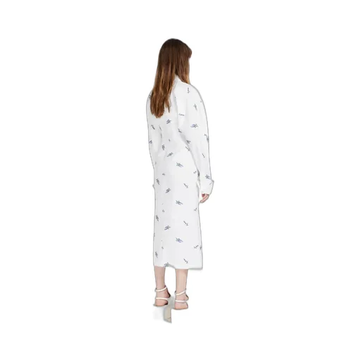 Floral-Print Shirt Dress