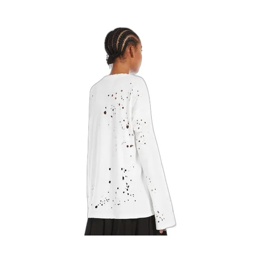 Oversized Perforated T-Shirt