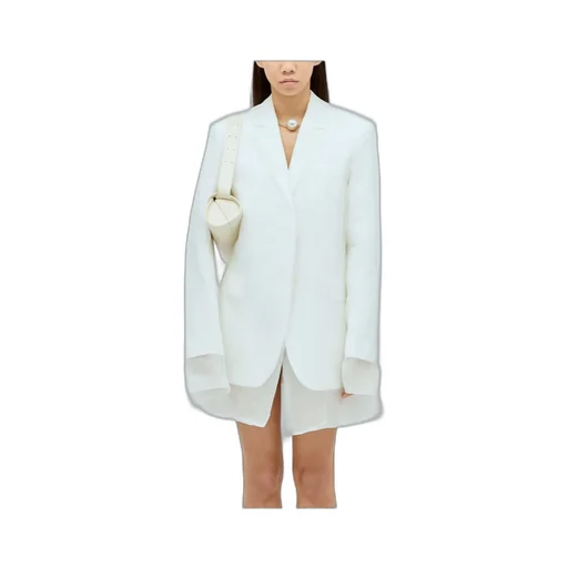 Single-Breasted Long-Sleeved Jacket