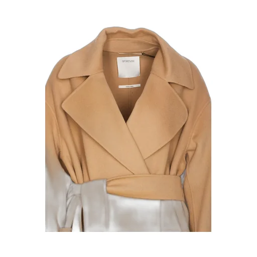 Belted Long-Sleeved Coat
