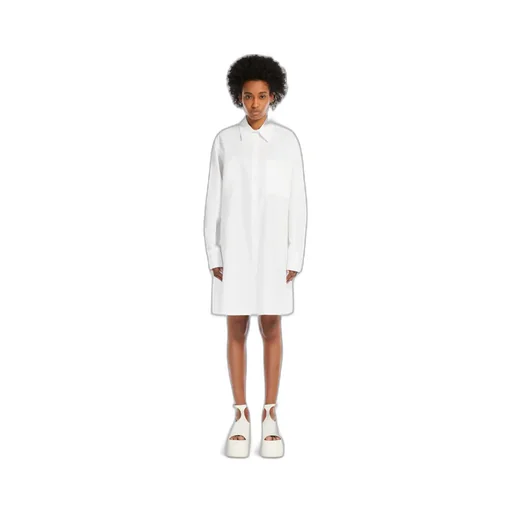 Classic Collar Cotton Shirtdress