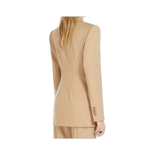Double-Breasted Long-Sleeved Jacket