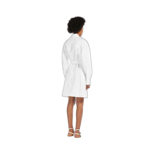 Classic Collar Cotton Shirtdress