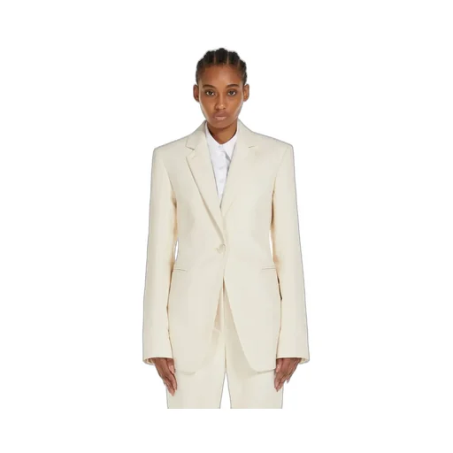 Single-Button Suit Jacket