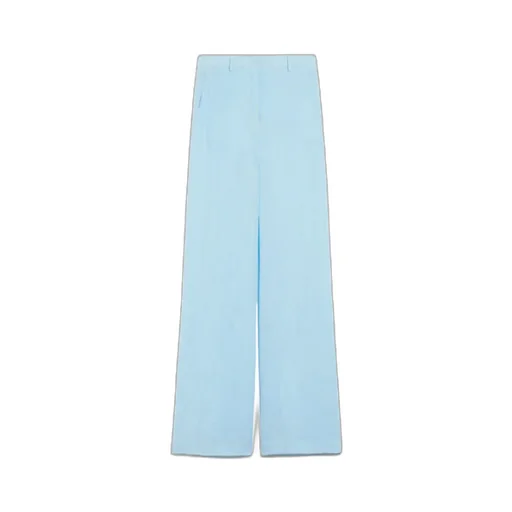 Straight-Leg Cut Trousers