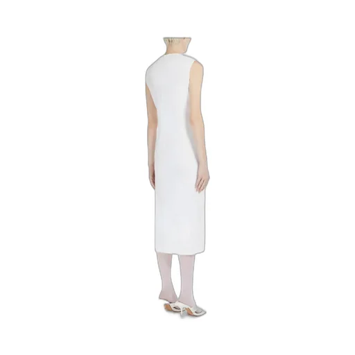 Crewneck Sleeveless Dress