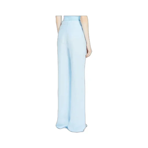 Straight-Leg Cut Trousers