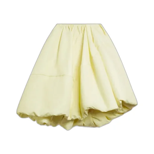 Asymmetric Cotton Skirt