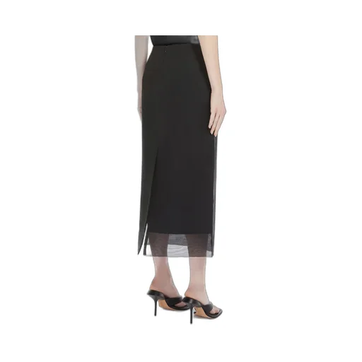 Zip Detailed High Waist Skirt