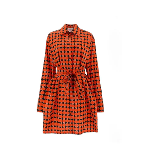 Monogram-Print Shirt Dress
