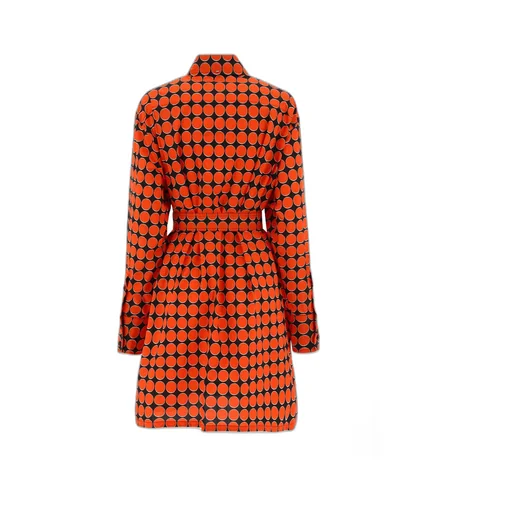 Monogram-Print Shirt Dress
