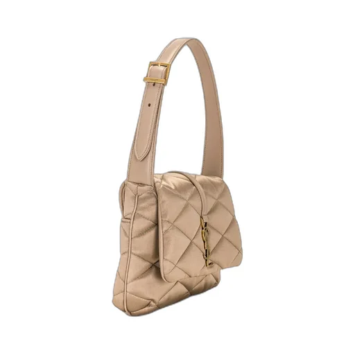 Le 57 Logo Plaque Shoulder Bag