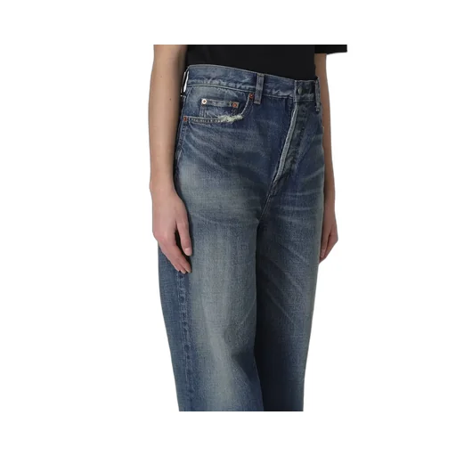 High Waist Straight Leg Jeans