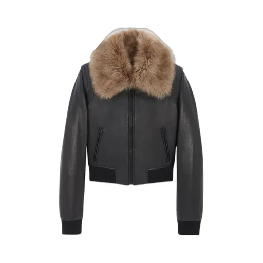 Jacket In Lambskin And Shearling