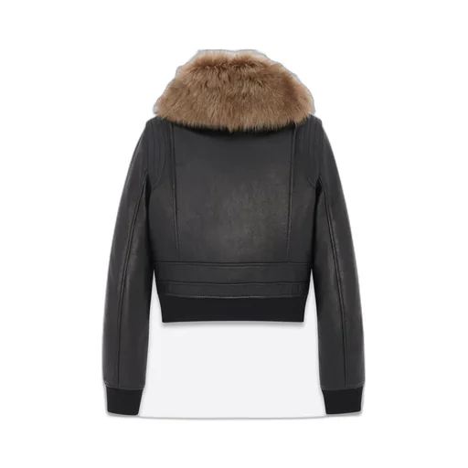 Jacket In Lambskin And Shearling