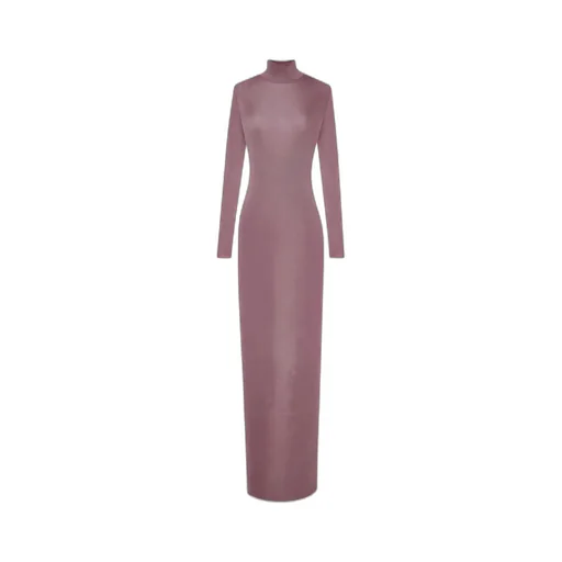 High Neck Knitted Dress