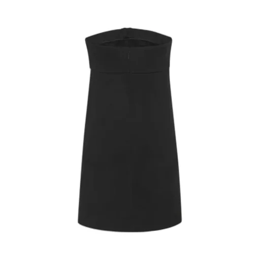 Bow-Detailed Strapless Zipped Mini Dress