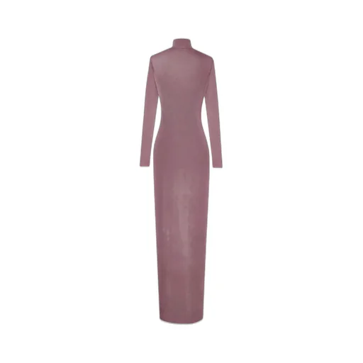 High Neck Knitted Dress