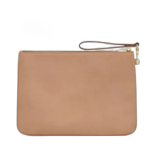 Rive Gauche Zip-Up Clutch Bag