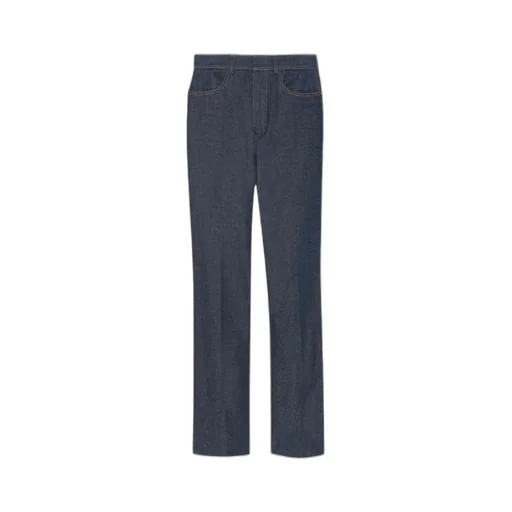 High Waist Straight Leg Jeans