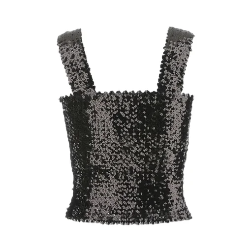 Sequin Sleeveless Top
