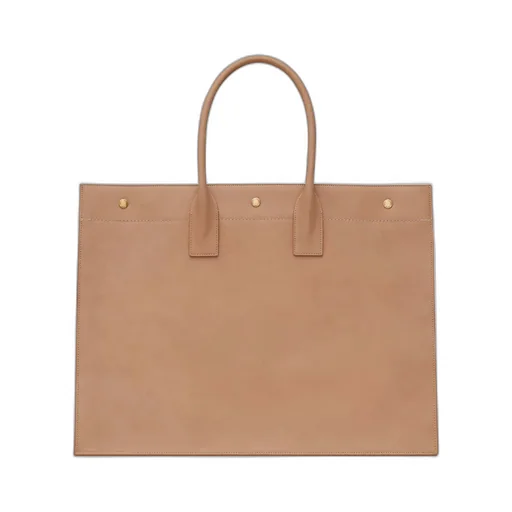 Rive Gauche Large Tote Bag In Smooth Leather