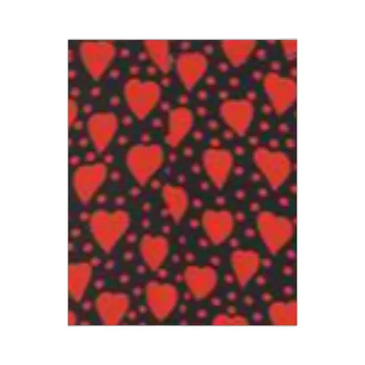 Heart-Print Mini Skirt