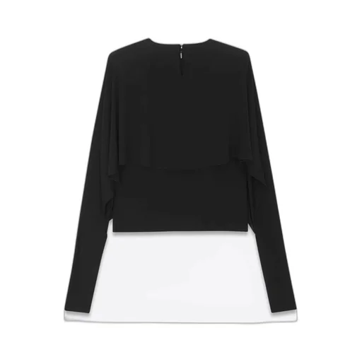 Flower Detailed Long-Sleeved Top