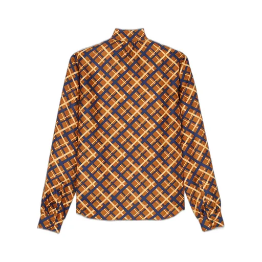 Long-Sleeved Button-Down Blouse