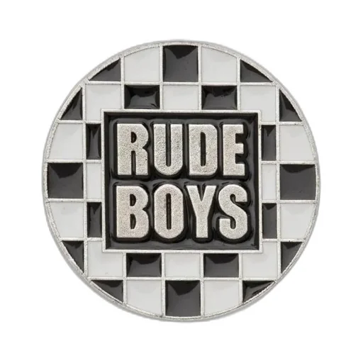 Rude Boys Brooch