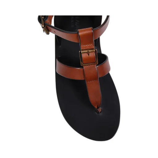 Buckle Detailed Open Toe Sandals