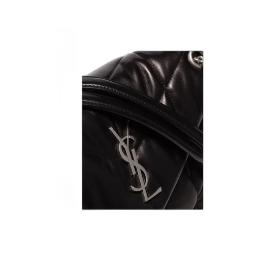 Puffer Logo Plaque Small Shoulder Bag