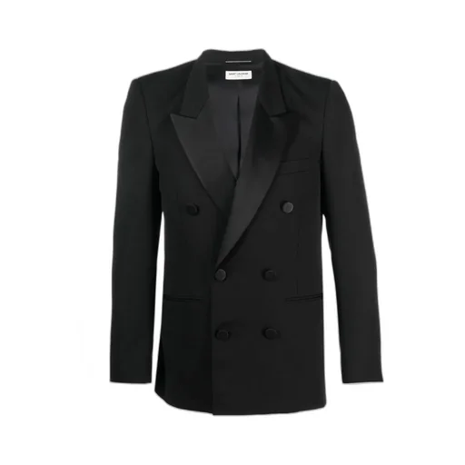 Double-Breasted Tailored Blazer