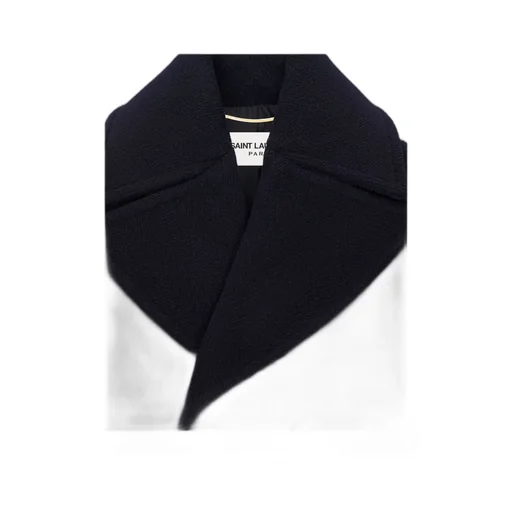 Double-Breasted Oversized Peacoat