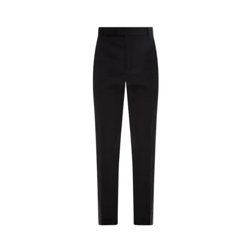 Straight-Leg Tailored Trousers